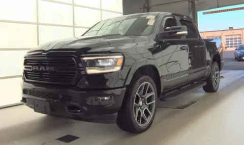Black 2019 Ram 1500 Crew Cab Laramie Pickup 4D 5 1/2 ft for sale in Fredericksburg, VA