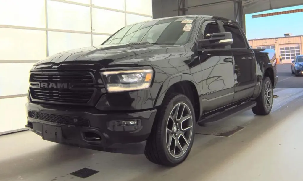 Black 2019 Ram 1500 Crew Cab Laramie Pickup 4D 5 1/2 ft for sale in Fredericksburg, VA