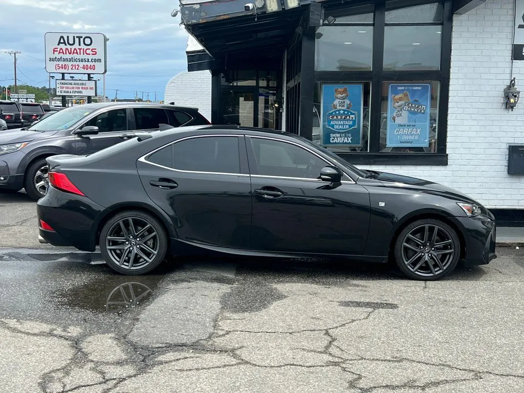 Black 2018 Lexus IS 300 Sedan 4D for sale in Fredericksburg, VA