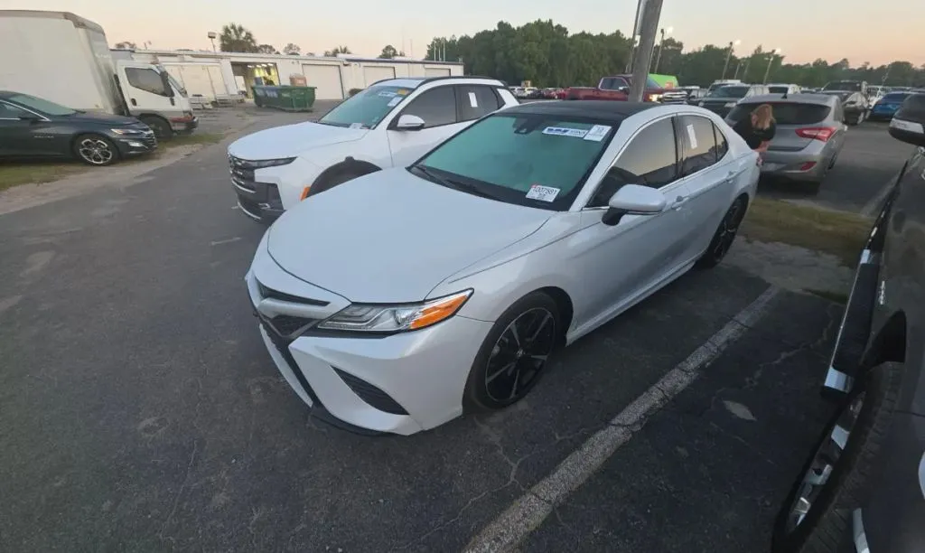 White 2020 Toyota Camry XSE Sedan 4D for sale in Fredericksburg, VA