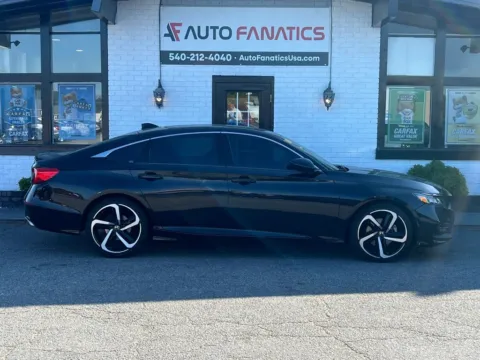 Black 2020 Honda Accord Sport Sedan 4D for sale in Fredericksburg, VA