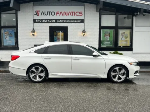 White 2019 Honda Accord Touring Sedan 4D for sale in Fredericksburg, VA