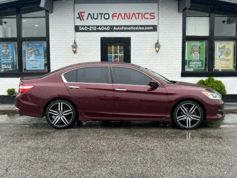 Red 2017 Honda Accord Sport Sedan 4D for sale in Fredericksburg, VA