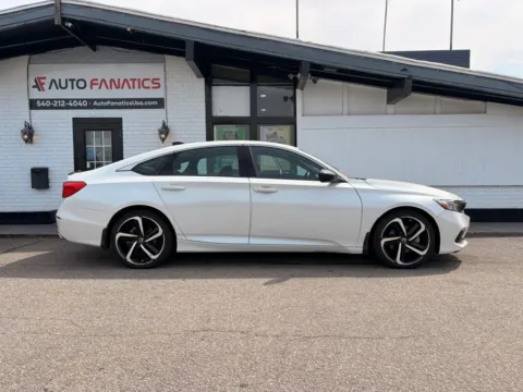 White 2022 Honda Accord Sport Sedan 4D for sale in Fredericksburg, VA