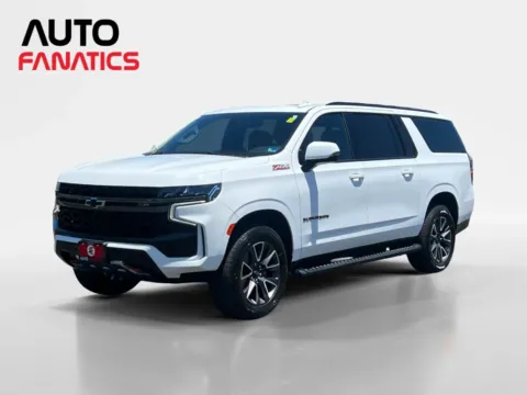White 2021 Chevrolet Suburban Z71 Sport Utility 4D for sale in Fredericksburg, VA
