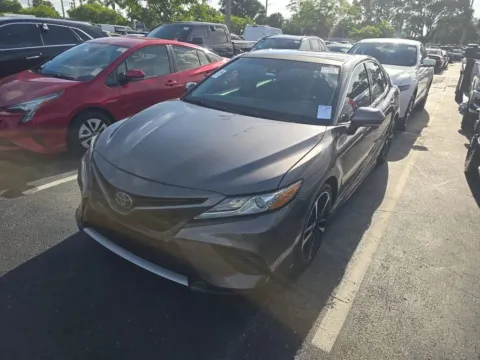 Gray 2018 Toyota Camry XSE Sedan 4D for sale in Fredericksburg, VA