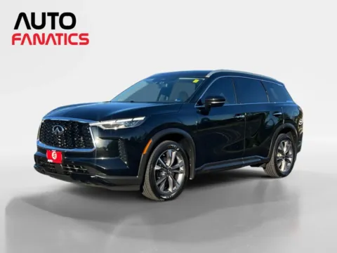 Black 2023 INFINITI QX60 LUXE Sport Utility 4D for sale in Fredericksburg, VA