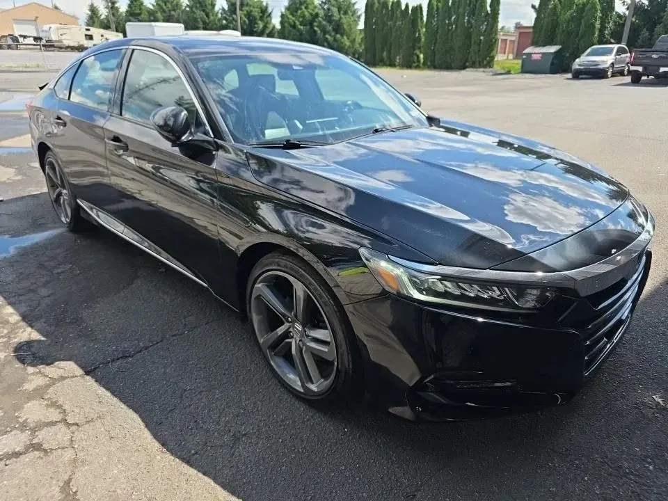 Black 2018 Honda Accord EX-L Sedan 4D for sale in Fredericksburg, VA