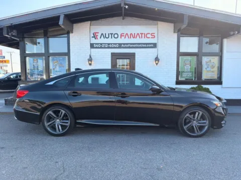 Black 2018 Honda Accord EX-L Sedan 4D for sale in Fredericksburg, VA