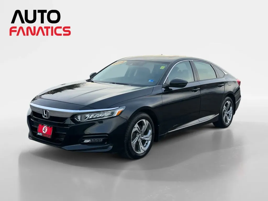 Black 2018 Honda Accord EX-L Sedan 4D for sale in Fredericksburg, VA