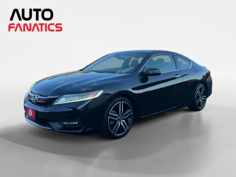 Black 2017 Honda Accord Touring Coupe 2D for sale in Fredericksburg, VA