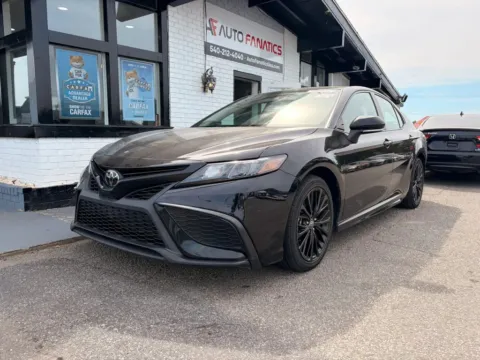 Black 2021 Toyota Camry SE Nightshade Edition Sedan 4D for sale in Fredericksburg, VA