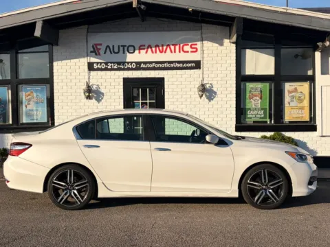 White 2017 Honda Accord Sport Sedan 4D for sale in Fredericksburg, VA