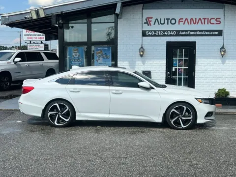 White 2018 Honda Accord Sport Sedan 4D for sale in Fredericksburg, VA