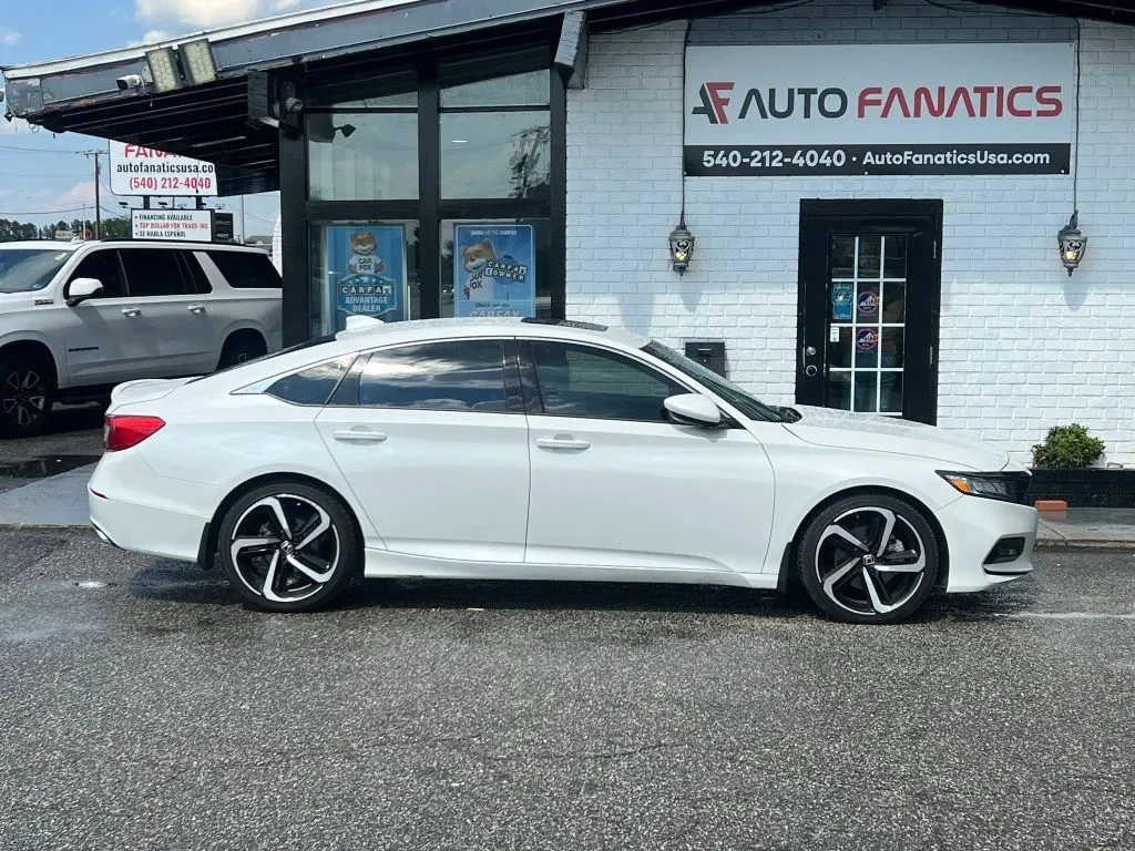 White 2018 Honda Accord Sport Sedan 4D for sale in Fredericksburg, VA