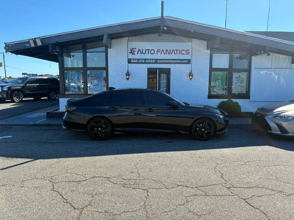 Black 2021 Honda Accord Sport Sedan 4D for sale in Fredericksburg, VA