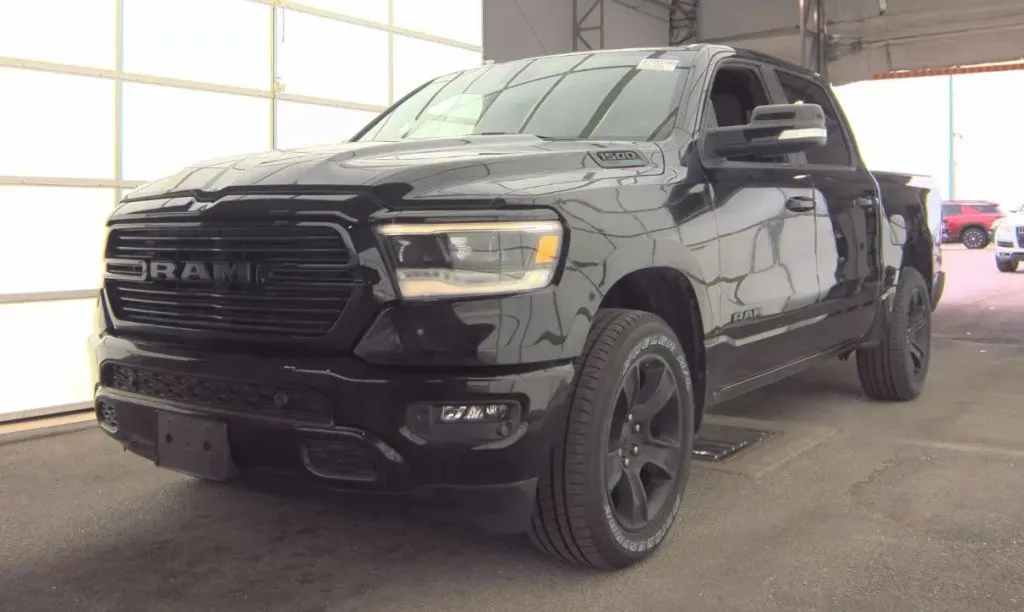 Black 2021 Ram 1500 Crew Cab Big Horn Pickup 4D 5 1/2 ft for sale in Fredericksburg, VA