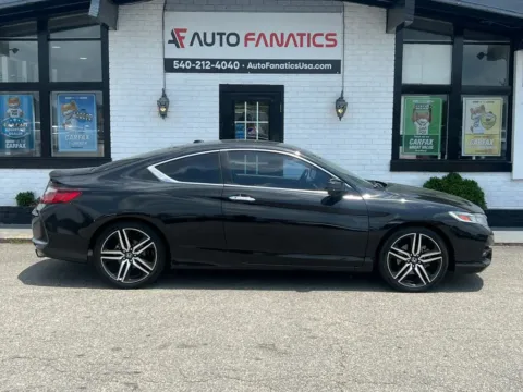 Black 2017 Honda Accord Touring Coupe 2D for sale in Fredericksburg, VA