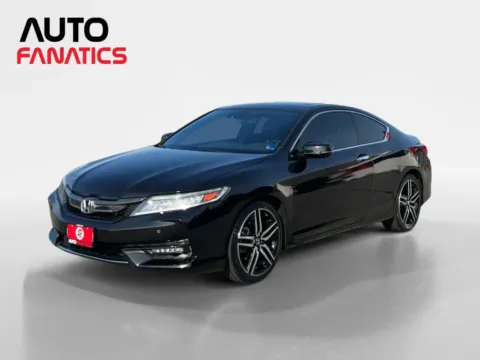 Black 2017 Honda Accord Touring Coupe 2D for sale in Fredericksburg, VA