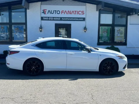 White 2019 Lexus ES 350 F Sport Sedan 4D for sale in Fredericksburg, VA