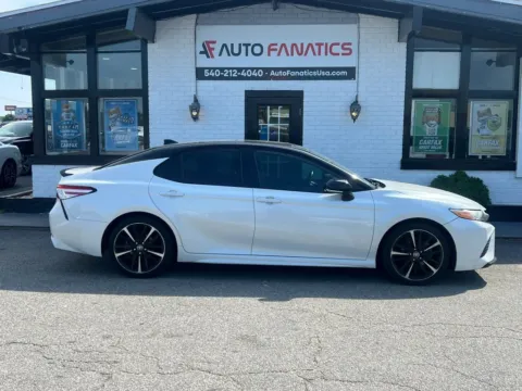 White 2020 Toyota Camry XSE Sedan 4D for sale in Fredericksburg, VA