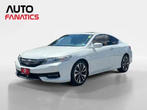 White 2017 Honda Accord EX-L Coupe 2D for sale in Fredericksburg, VA