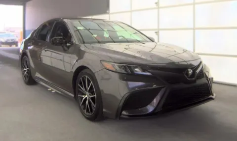 Gray 2021 Toyota Camry SE Sedan 4D for sale in Fredericksburg, VA