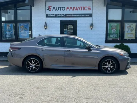 Gray 2021 Toyota Camry SE Sedan 4D for sale in Fredericksburg, VA