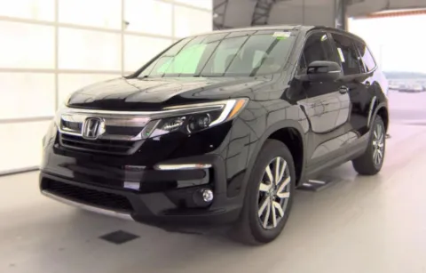 Black 2019 Honda Pilot EX-L Sport Utility 4D for sale in Fredericksburg, VA