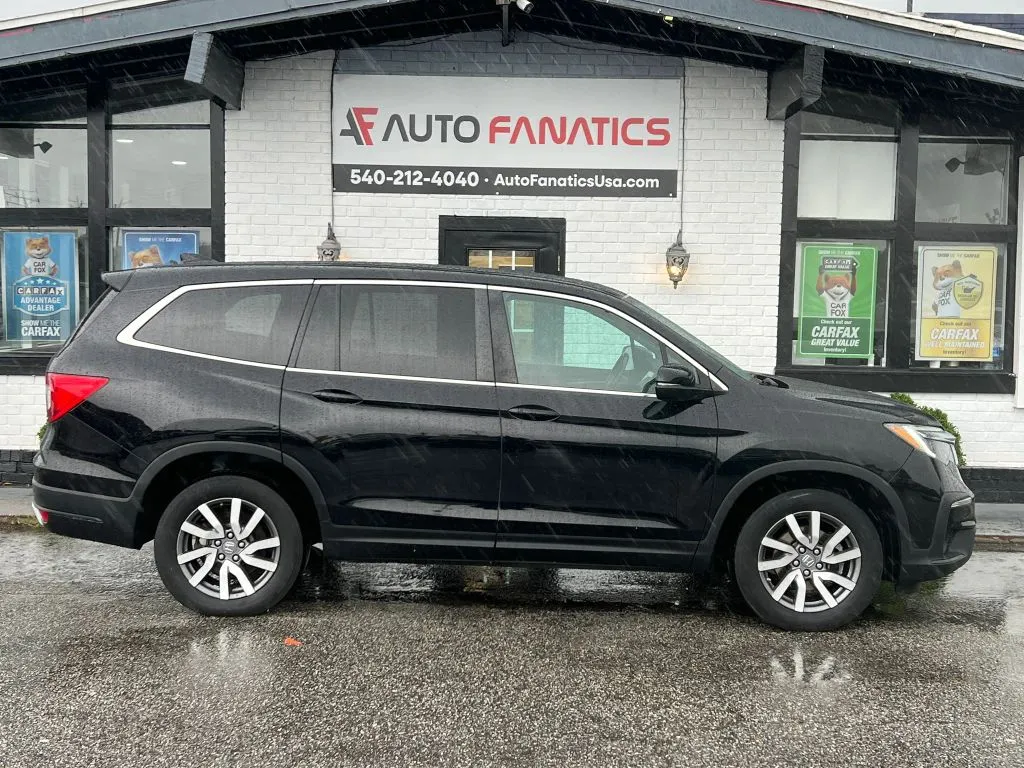 Black 2019 Honda Pilot EX-L Sport Utility 4D for sale in Fredericksburg, VA