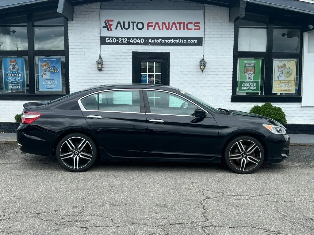 Black 2017 Honda Accord Sport Sedan 4D for sale in Fredericksburg, VA
