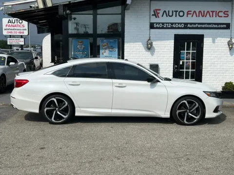 White 2022 Honda Accord Sport Sedan 4D for sale in Fredericksburg, VA