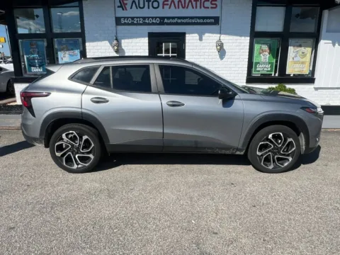Silver 2024 Chevrolet Trax 2RS Sport Utility 4D for sale in Fredericksburg, VA