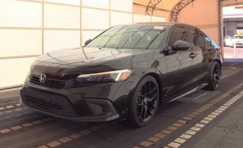 Black 2022 Honda Civic Sport Sedan 4D for sale in Fredericksburg, VA