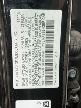 Another view of 2020 Honda Accord Sport Sedan 4D for sale in Fredericksburg, VA at Auto Fanatics