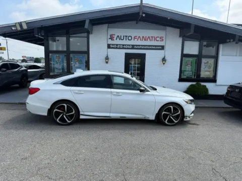White 2019 Honda Accord Sport Sedan 4D for sale in Fredericksburg, VA