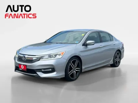 Silver 2017 Honda Accord Sport SE Sedan 4D for sale in Fredericksburg, VA