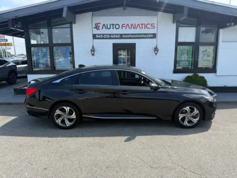 Black 2018 Honda Accord EX-L Sedan 4D for sale in Fredericksburg, VA