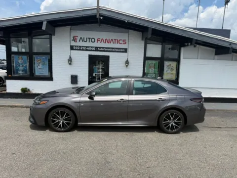 Gray 2021 Toyota Camry SE Sedan 4D for sale in Fredericksburg, VA