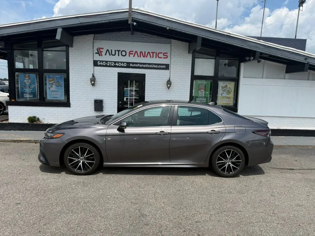 Gray 2021 Toyota Camry SE Sedan 4D for sale in Fredericksburg, VA