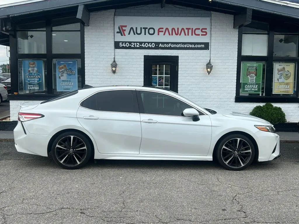 White 2019 Toyota Camry XSE Sedan 4D for sale in Fredericksburg, VA