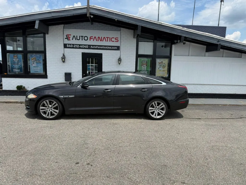 Gray 2012 Jaguar XJ L Portfolio Sedan 4D for sale in Fredericksburg, VA