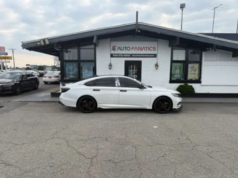 White 2019 Honda Accord Sport Sedan 4D for sale in Fredericksburg, VA