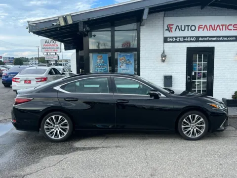Black 2019 Lexus ES 350 Sedan 4D for sale in Fredericksburg, VA