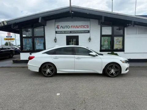 White 2021 Honda Accord Touring Sedan 4D for sale in Fredericksburg, VA