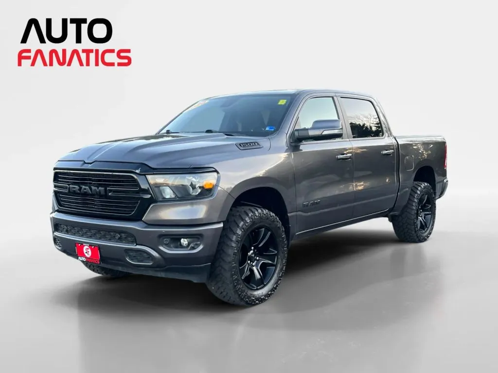Gray 2020 Ram 1500 Crew Cab Big Horn Pickup 4D 5 1/2 ft for sale in Fredericksburg, VA