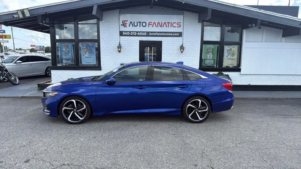 Blue 2019 Honda Accord Sport Sedan 4D for sale in Fredericksburg, VA