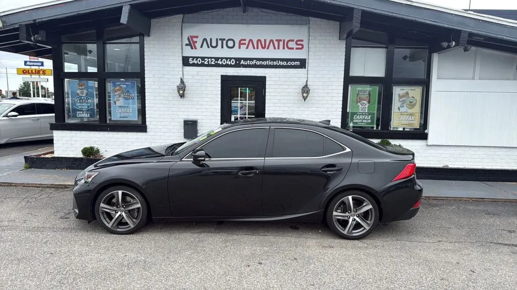 Black 2019 Lexus IS 300 Sedan 4D for sale in Fredericksburg, VA