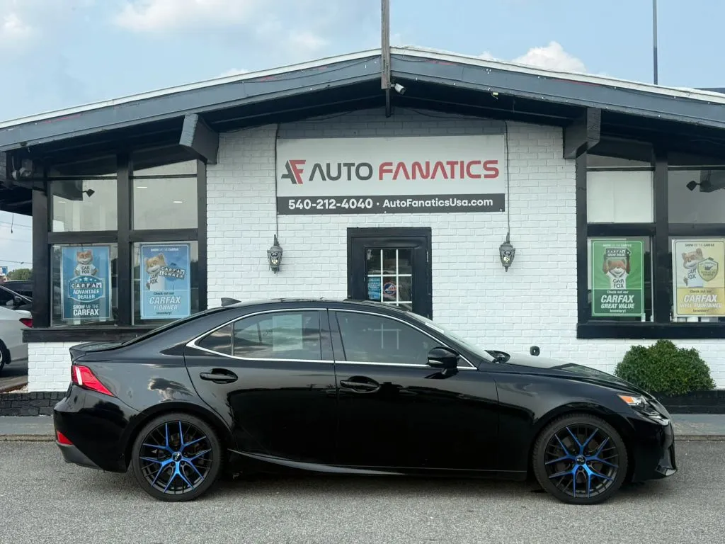 Black 2016 Lexus IS 300 Sedan 4D for sale in Fredericksburg, VA