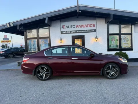 Red 2017 Honda Accord Sport Sedan 4D for sale in Fredericksburg, VA